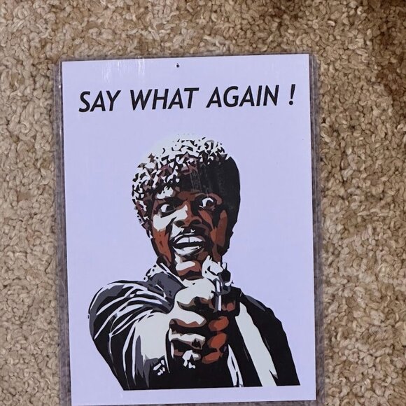 Pulp Fiction POP ART in Protected Sleeve - IFKYK this line is ICONIC - Picture 4 of 6